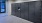 a large black rectangular object