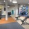 a gym with exercise equipment