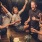 a group of people dancing