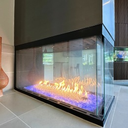 fireplace outdoors